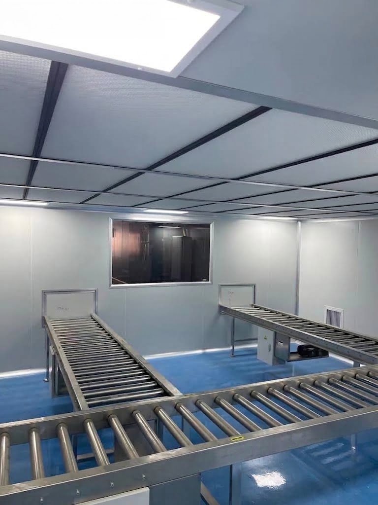 Real-World Large-Scale Substrate Bagging Production Workshop / 大型食用菌工厂现场全自动产线运行